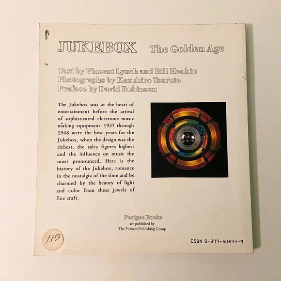 1983 Jukebox The Golden Age Vincent Lynch & Bill Henkin Paperback Perigee Book - Picture 4 of 16